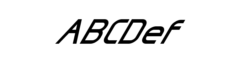 Omicron Zeta Slant  Free Fonts Download