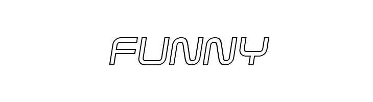 Fox on the Run Outline Semi-Italic  Free Fonts Download