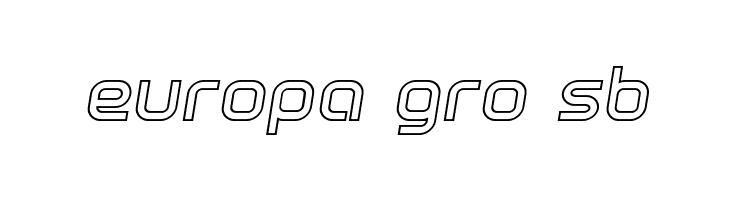 Fox on the Run Outline Semi-Italic  Free Fonts Download