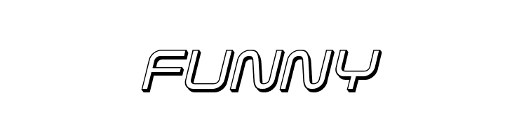 Fox on the Run 3D Italic  Free Fonts Download