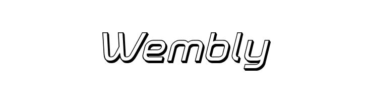 Fox on the Run 3D Italic  Free Fonts Download