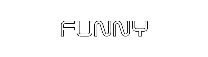 Fox on the Run Outline  Free Fonts Download