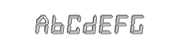 Frozen Crystal Engraved  Free Fonts Download