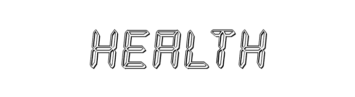 Frozen Crystal Engraved  Free Fonts Download