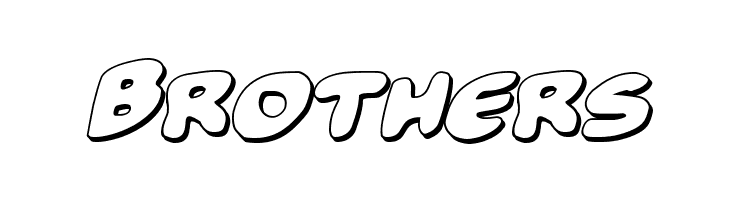 Funny Pages 3D Italic  Free Fonts Download