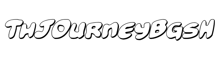 Funny Pages 3D Italic  Free Fonts Download