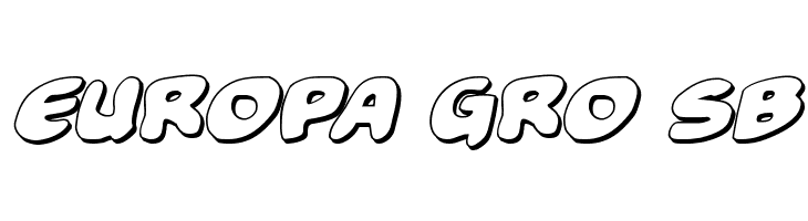 Funny Pages 3D Italic  Free Fonts Download
