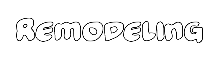 Funny Pages Outline  Free Fonts Download