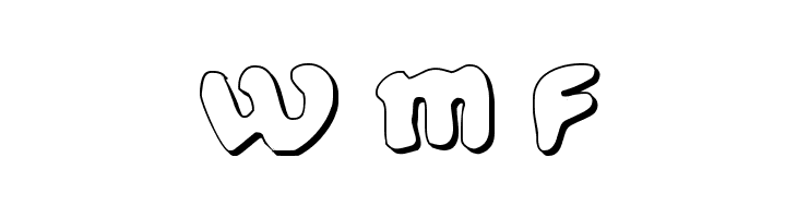 Funny Pages 3D  Free Fonts Download