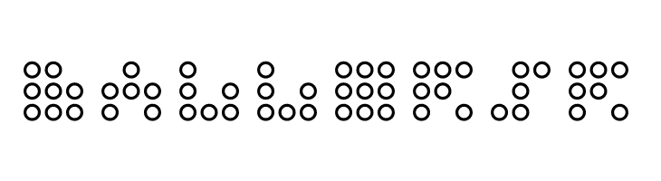 3x3 dots Outline  Free Fonts Download