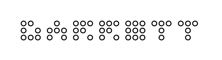 3x3 dots Outline  Free Fonts Download