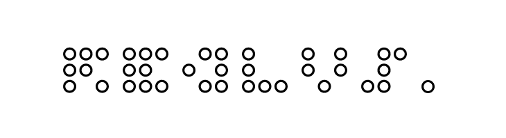 3x3 dots Outline  Free Fonts Download