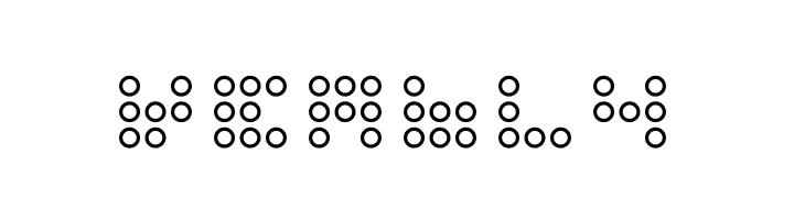 3x3 dots Outline  Free Fonts Download