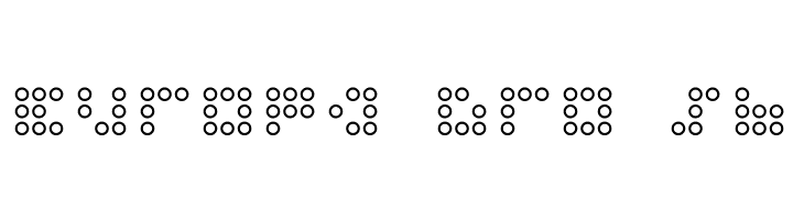 3x3 dots Outline  Free Fonts Download