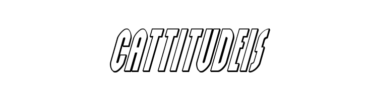 Grendel's Mother Outline Italic  Free Fonts Download