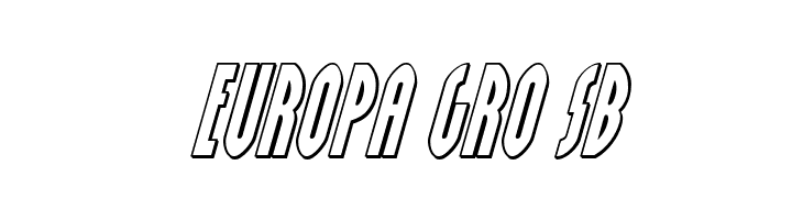 Grendel's Mother Outline Italic  Free Fonts Download