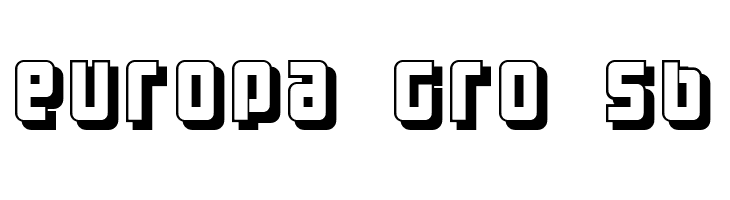 Three the Hard way shadowed  Free Fonts Download