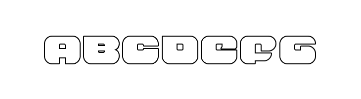 Groovy Smoothie Outline  Free Fonts Download