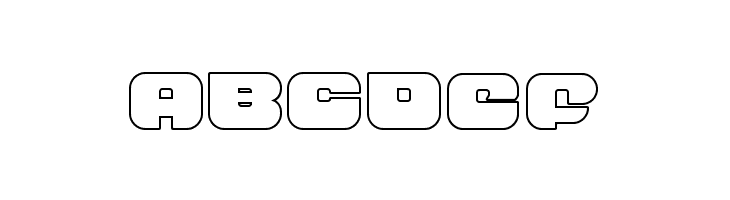 Groovy Smoothie Outline  Free Fonts Download