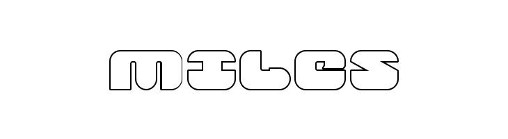 Groovy Smoothie Outline  Free Fonts Download