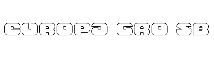 Groovy Smoothie Outline  Free Fonts Download