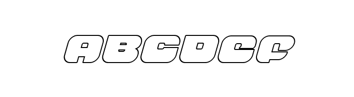 Groovy Smoothie Outline Italic  Free Fonts Download