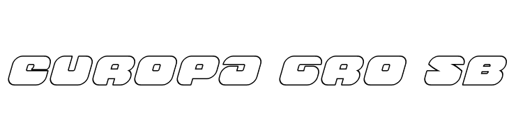 Groovy Smoothie Outline Italic  Free Fonts Download