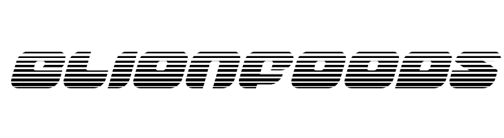 Groovy Smoothie Gradient Italic  Free Fonts Download