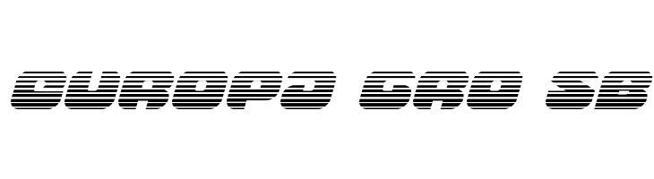 Groovy Smoothie Gradient Italic  Free Fonts Download