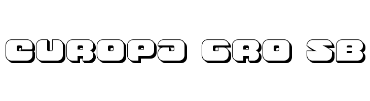 Groovy Smoothie 3D  Free Fonts Download