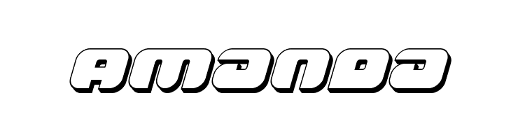 Groovy Smoothie 3D Italic  Free Fonts Download