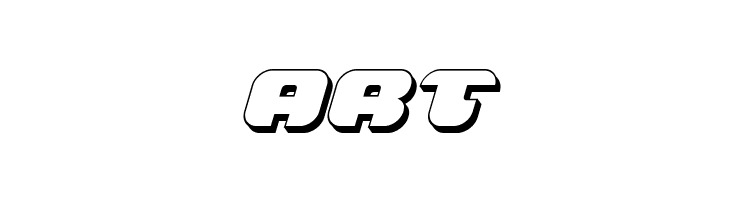 Groovy Smoothie 3D Italic  Free Fonts Download