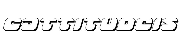 Groovy Smoothie 3D Italic  Free Fonts Download