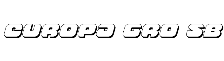 Groovy Smoothie 3D Italic  Free Fonts Download