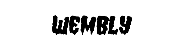 Hemogoblin Rotated 2  Free Fonts Download