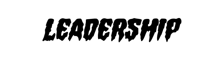 Hemogoblin Staggered Italic  Free Fonts Download