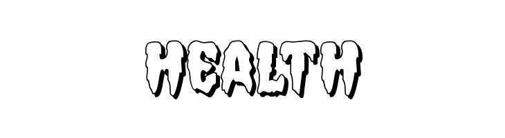 Hemogoblin 3D  Free Fonts Download