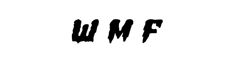 Hemogoblin Expanded Italic  Free Fonts Download