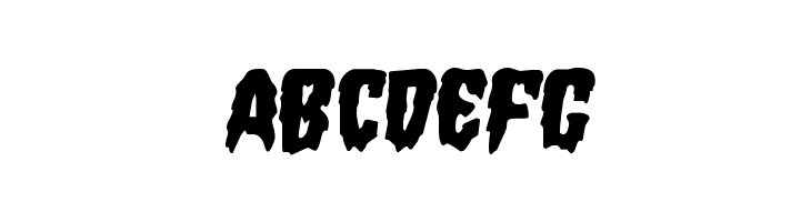 Hemogoblin Semi-Italic  Free Fonts Download