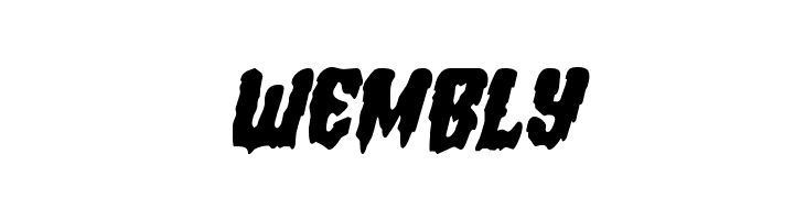 Hemogoblin Italic  Free Fonts Download