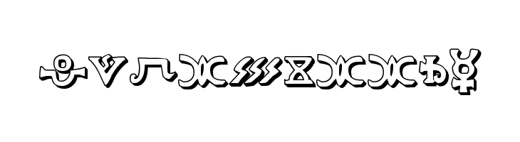Hermetic Spellbook 3D  Free Fonts Download
