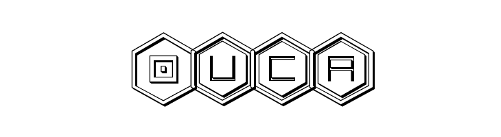 HEX:gon 3D  Free Fonts Download