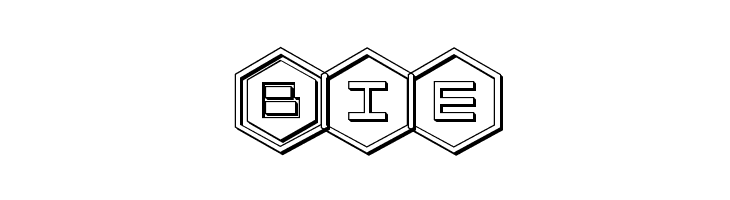 HEX:gon 3D  Free Fonts Download
