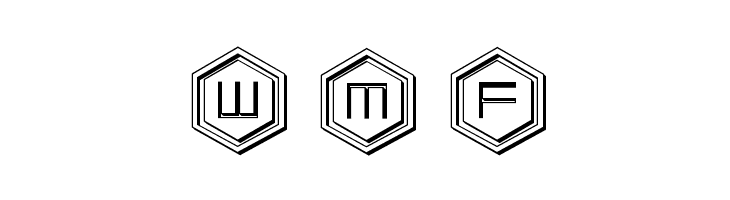 HEX:gon 3D  Free Fonts Download