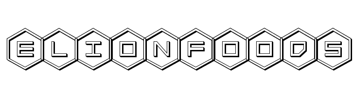 HEX:gon 3D  Free Fonts Download