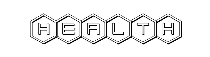 HEX:gon 3D  Free Fonts Download