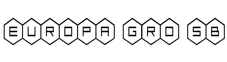 HEX:gon Condensed  Free Fonts Download
