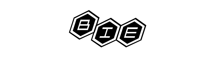 HEX:gon Staggered 2 Italic  Free Fonts Download