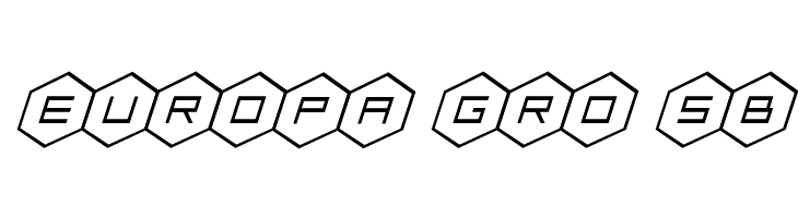 HEX:gon Staggered Italic  Free Fonts Download