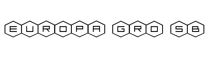 HEX:gon Expanded  Free Fonts Download